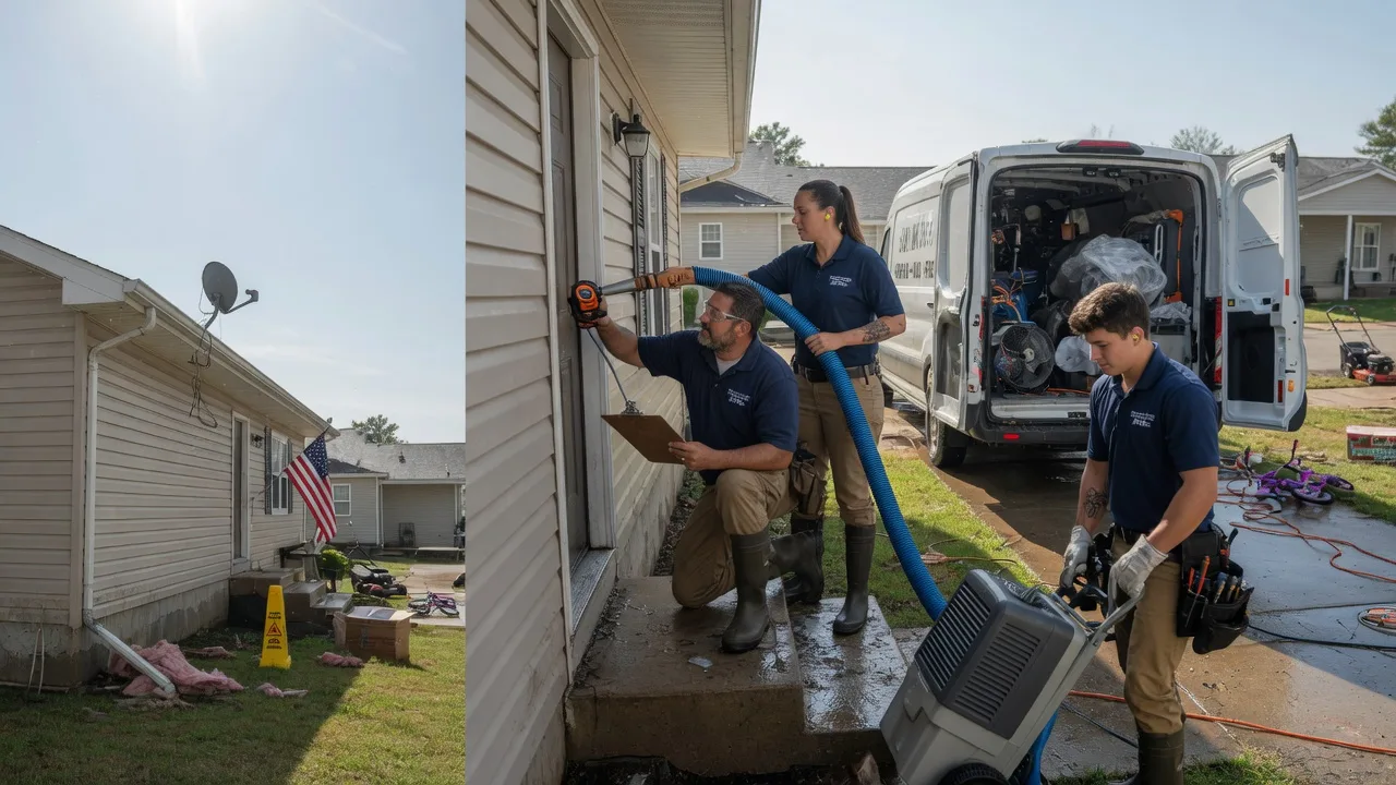 Ceiling Water Damage Restoration in Vestaburg, PA near me